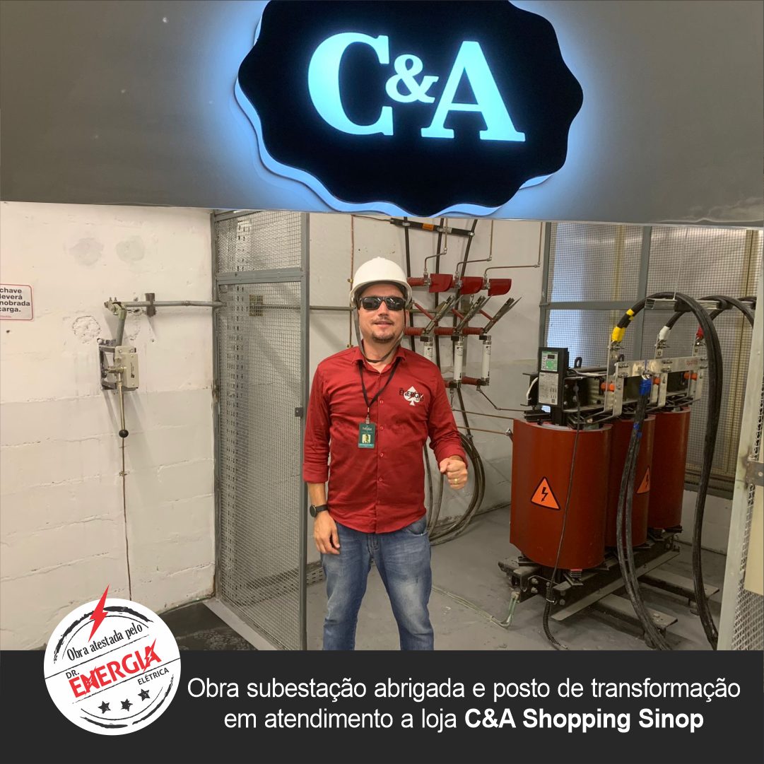 Obra atestada pela Dr. Energia Elétrica