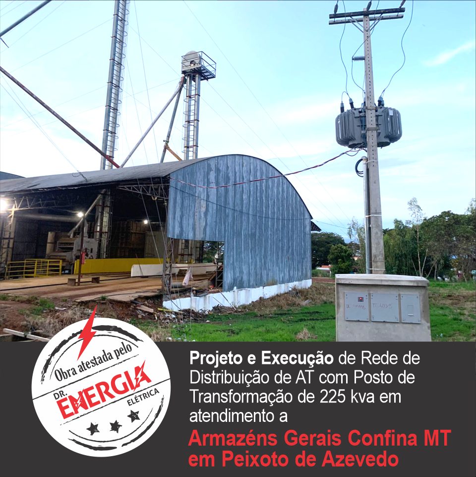 Obra atestada pela Dr. Energia Elétrica