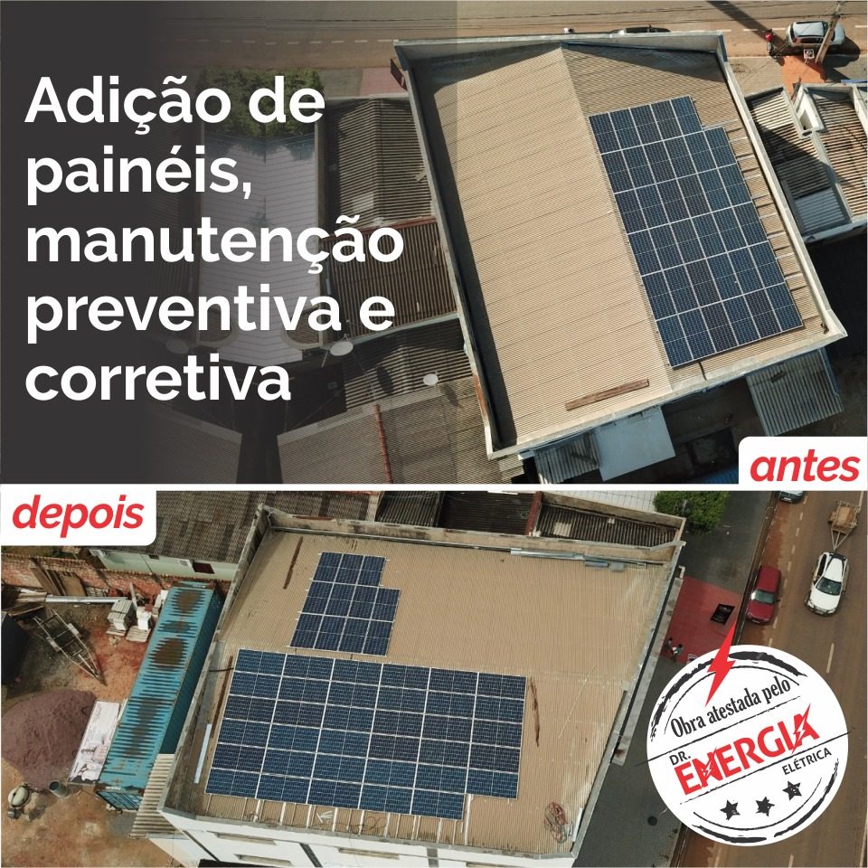 Obra atestada pela Dr. Energia Elétrica
