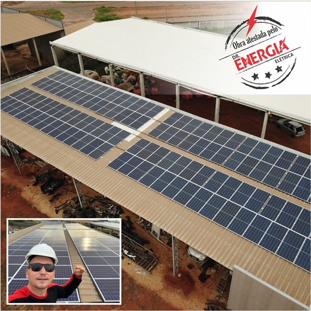 Obra atestada pela Dr. Energia Elétrica