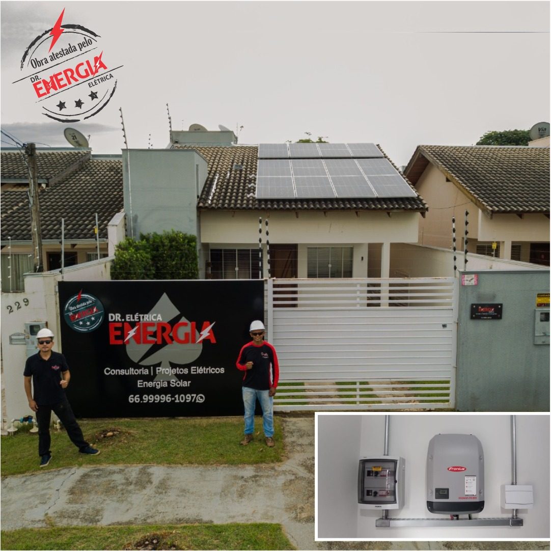 Obra atestada pela Dr. Energia Elétrica