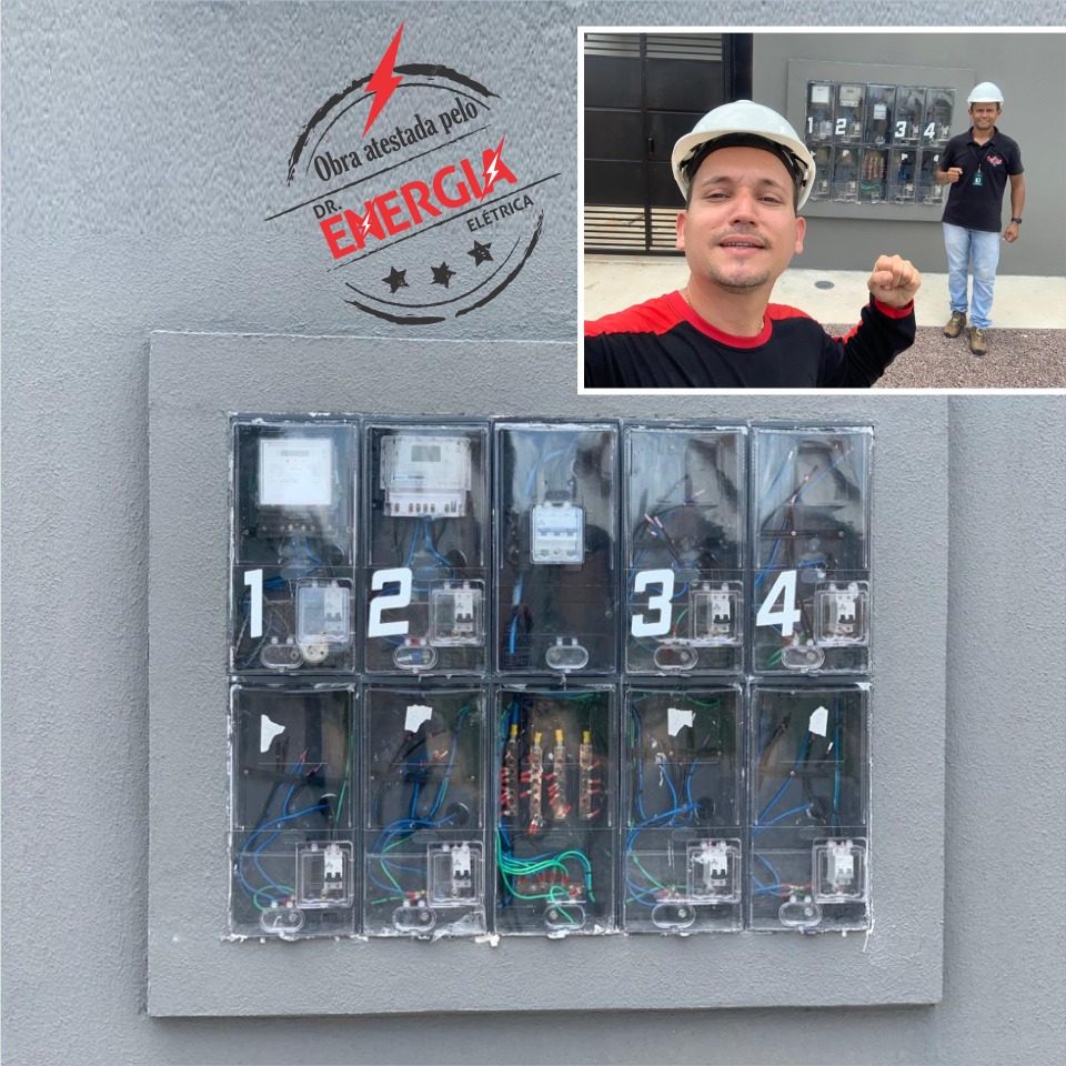 Obra atestada pela Dr. Energia Elétrica