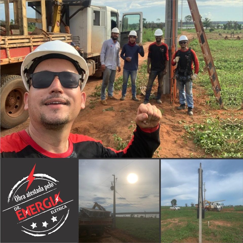 Obra atestada pela Dr. Energia Elétrica